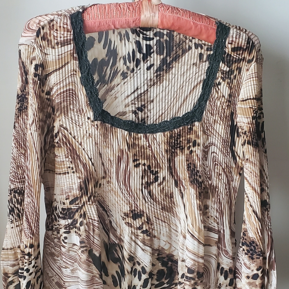 Leopard Print Women's Top